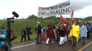 healing walk sign